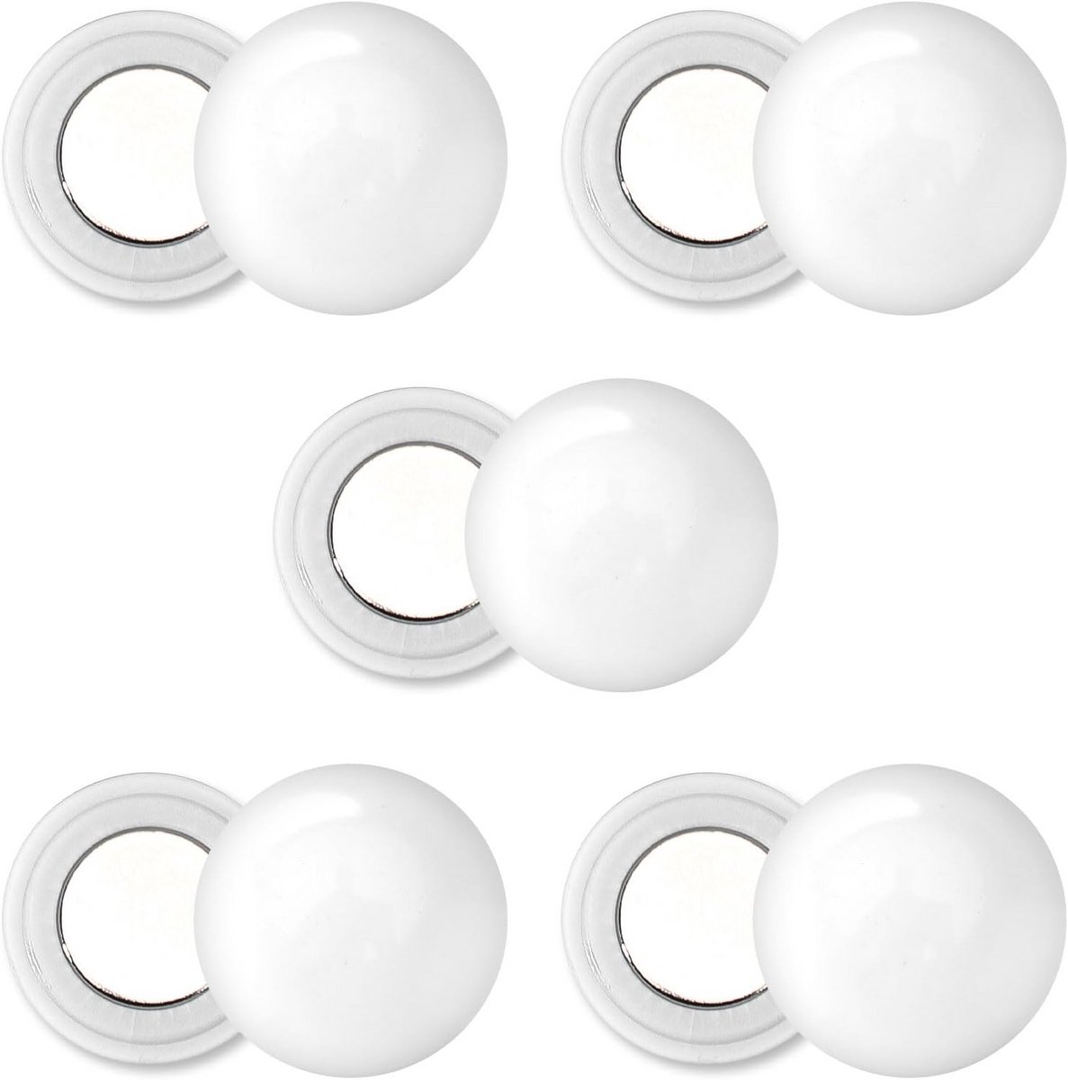 5 Paar Magnetische Startnummerhouders voor Hardlopers - Ideaal voor Marathon en Race