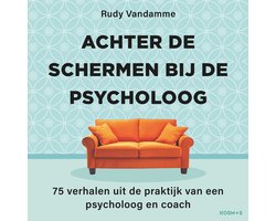 Omslag van Achter de schermen bij de psycholoog