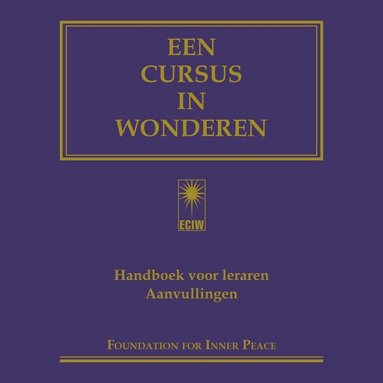 Een cursus in wonderen - cover