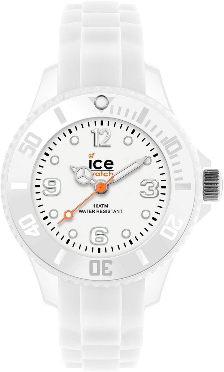 Dameshorloge met Siliconen Strap - ICE Forever White - Kleine Maat