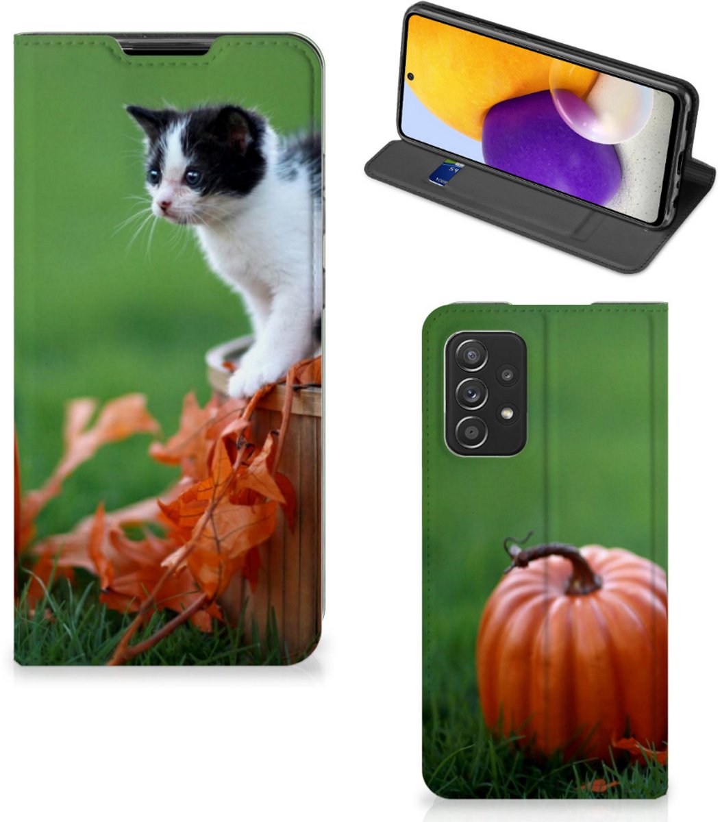 Samsung Galaxy A72 (5G/4G) Hoesje maken Kitten