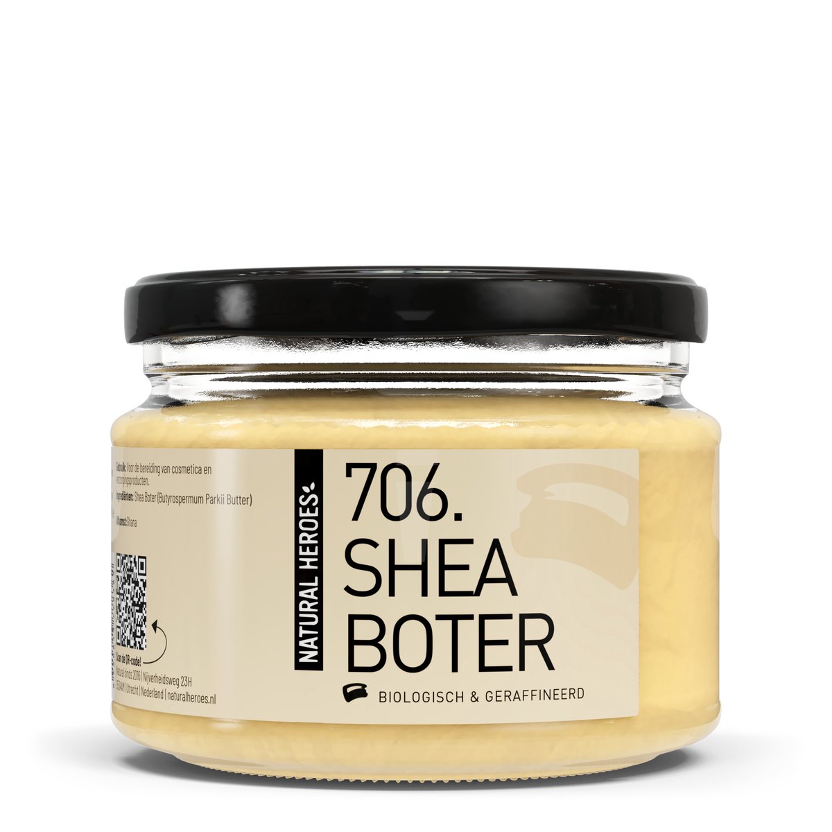 Natural Heroes - Shea Butter (Biologisch & Geraffineerd) 250 ml