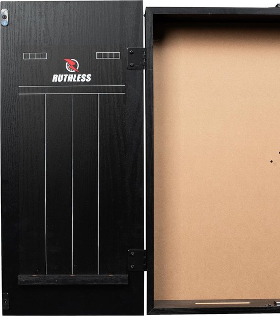 Dartbord Kast - Professionele Heavy Duty Zwart - RUTHLESS (CAB186) Dartbord van Ruthless — afbeelding 4
