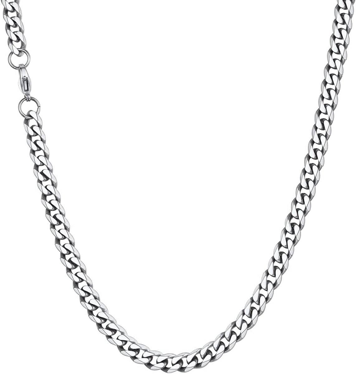 Stijlvolle Cubaanse Schakelketting Dames Heren Zilver Goud Zwart - Breed en Lang