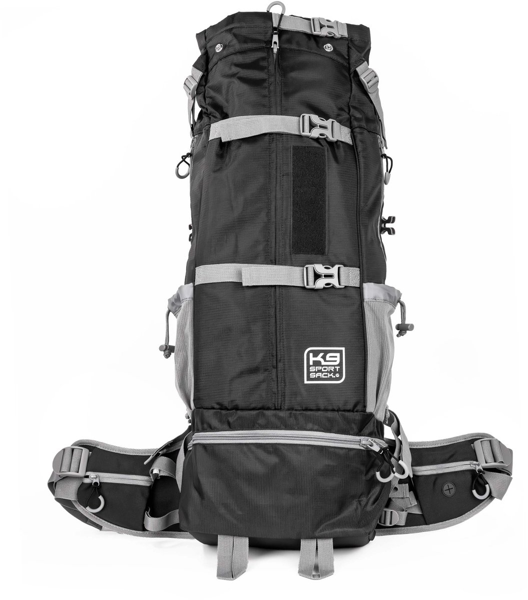 K9 Sport Sack Kolossus Large Zwart - Hondenrugzak - draagtas hond