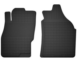 Wielganizator BasicProtect Serie - Rubber Auto Vloermatten - Voor Jeep Renegade SUV (2014-2019) - Anti-slip - Weerbestendig