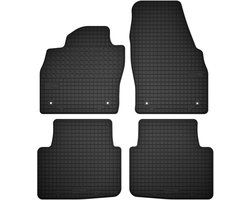 Wielganizator SolidTread Serie - Rubber Autovloermatten - Skoda Kamiq - Crossover - Zwart