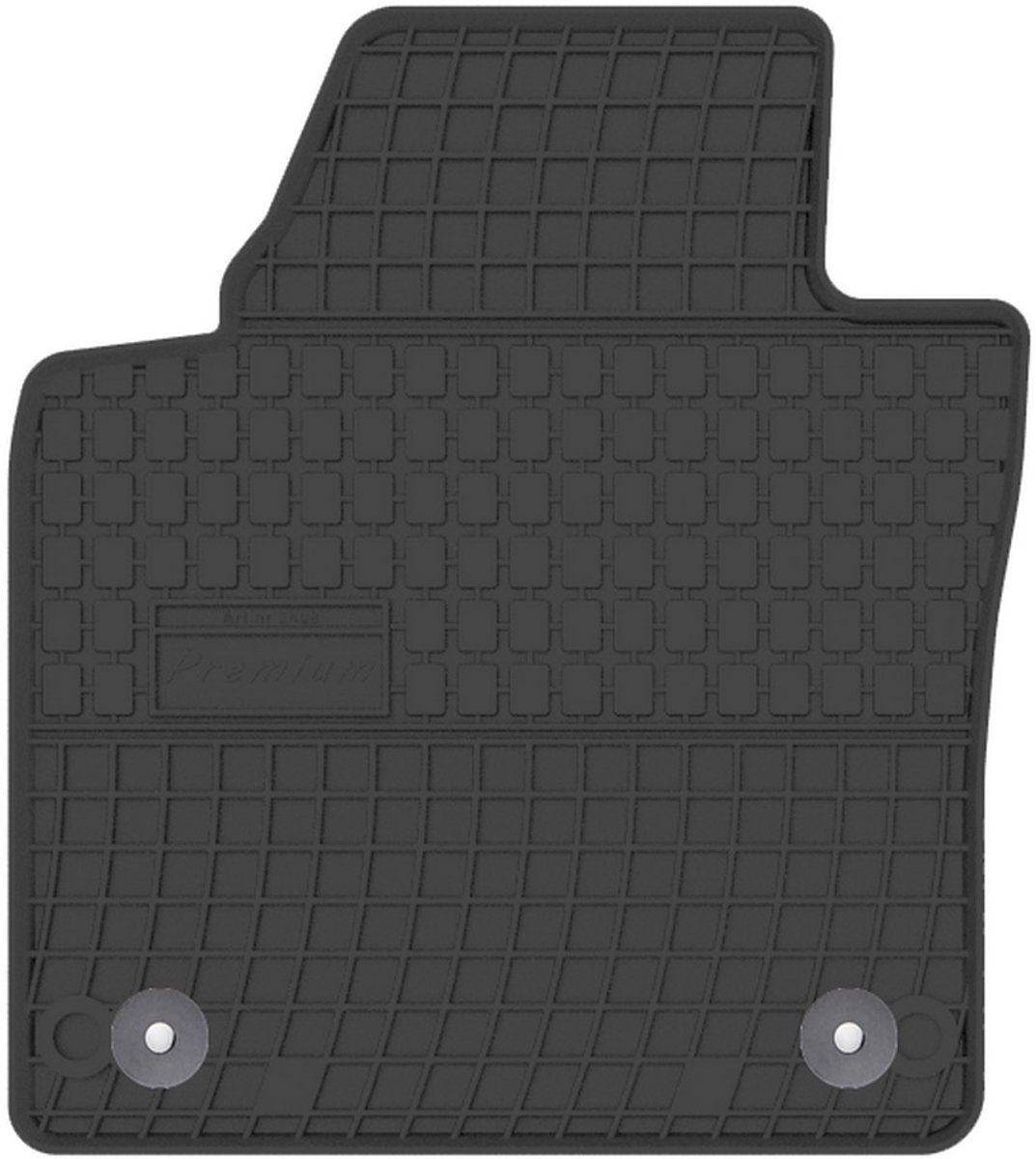 Wielganizator - Volkswagen Touran I Minivan Mat - 2004-2010 - Zwart - Volledig passend