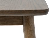Banc d'entrée Marron foncé - Chêne - 150x35x45cm - Hauteur d'assise 45cm
