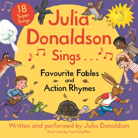 Julia Donaldson Sings Favourite Fables and Action Rhymes - cover