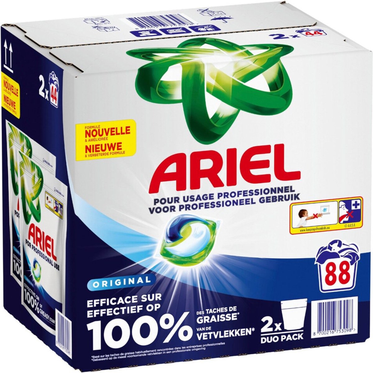 88 Ariel Professional wasmiddel - Pods - Original