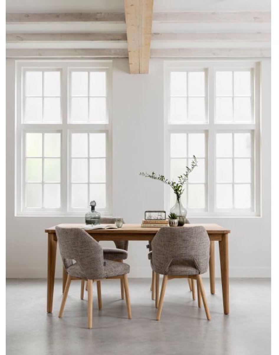 DTP Home Eettafel Apollo rechthoek teakhout – 170x90x76 cm