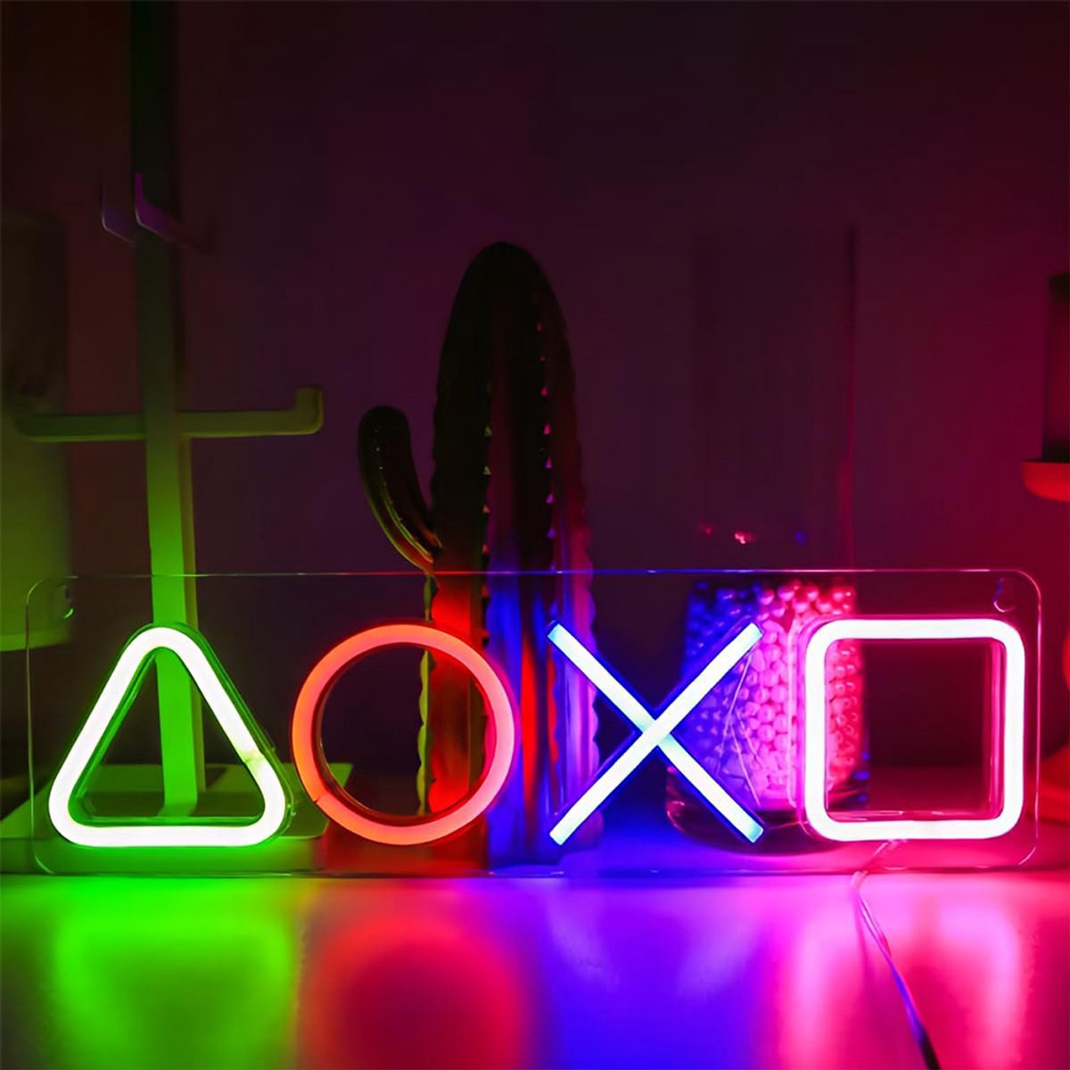 Neon LED Lamp - USB - Sfeerverlichting - Wandlamp - Neon Verlichting - Neon Sign