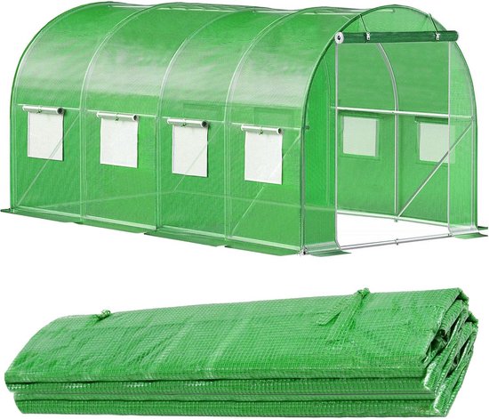 Aquagart Broeikas folie roosterfolie broeibed folie tuinfolie 250g UV stabiel groen verschillende breedtes en lengtes (5m, groen / transparant 1,5m breed Aquagart Broeikas folie roosterfolie broeibed folie tuinfolie 250g UV stabiel groen verschillende breedtes en lengtes (5m, groen / transparant 1,5m breed