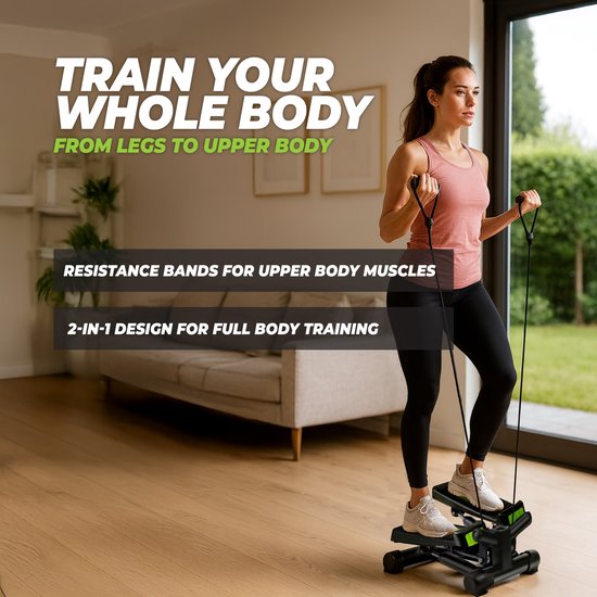Ultrasport Stepper für Zuhause I Mini Stepper Fitness, 2 in 1 Up-Down Ultrasport Stepper für Zuhause I Mini Stepper Fitness, 2 in 1 Up-Down