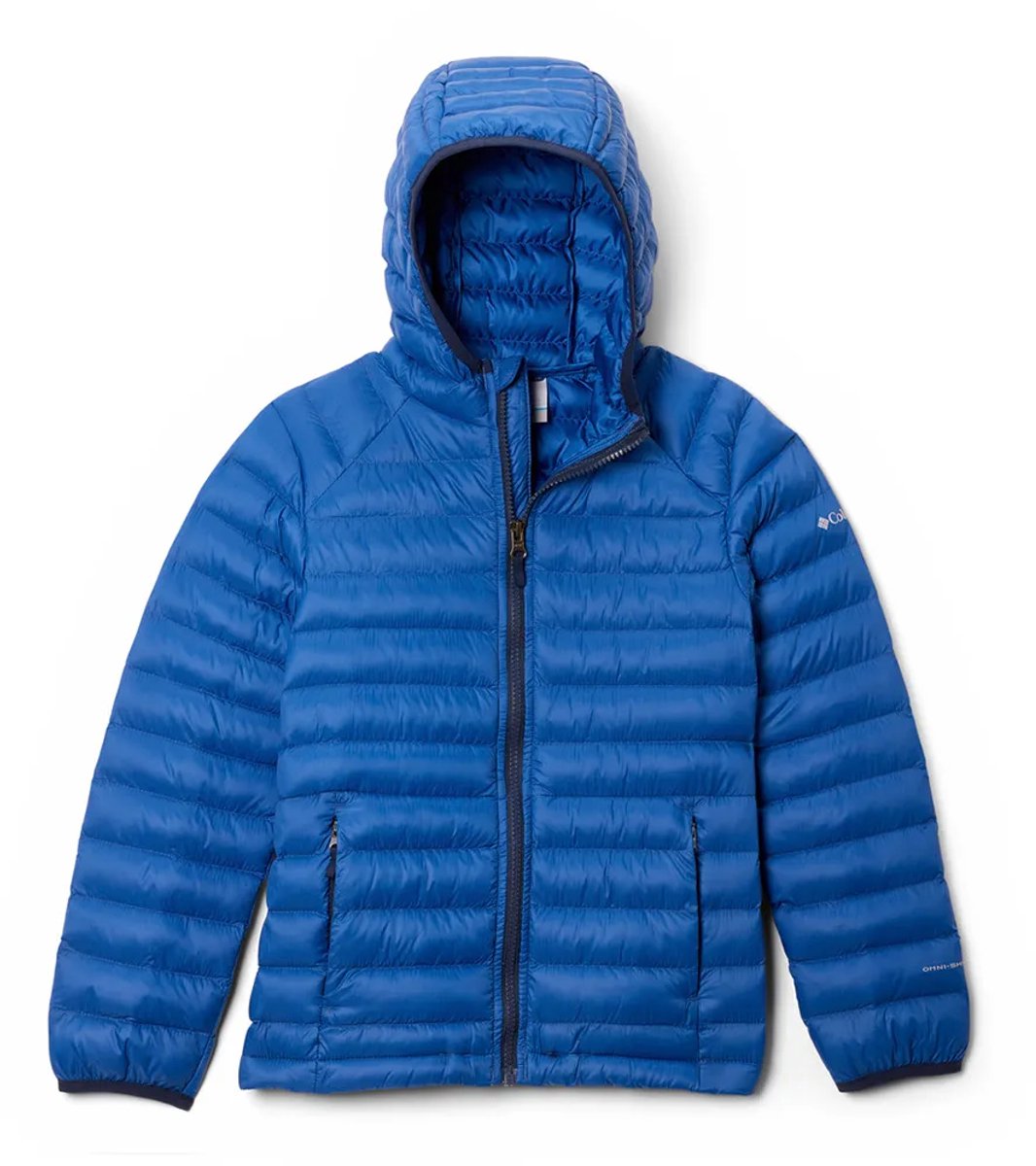 Columbia Powder Pass™ Jas 8-9 Years Jongens Meisjes Blauw