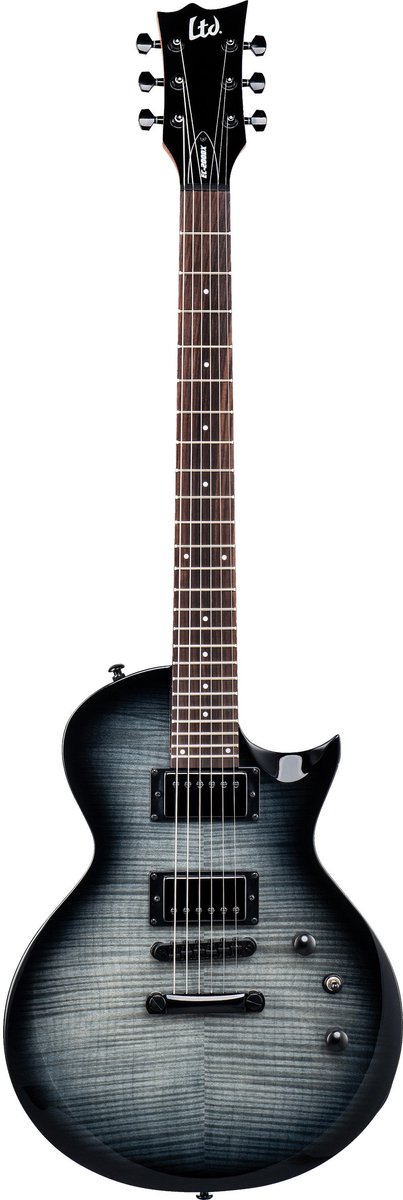 ESP LTD EC-200DX Charcoal Burst elektrische gitaar