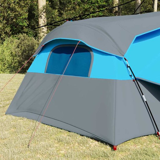 vidaXL - Familie - Binnen - Tent - Blauw - 520 - x - 520 - x - 190 - cm van Merkloos — afbeelding 4