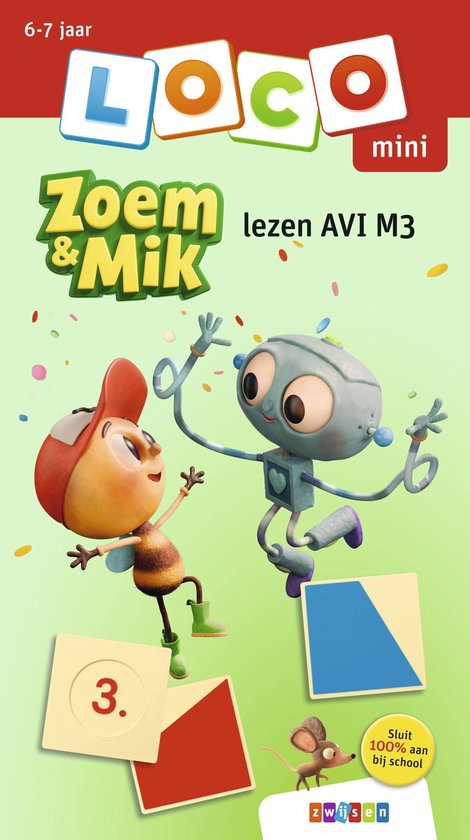 Loco Mini - Loco mini Zoem & Mik lezen AVI M3 - cover