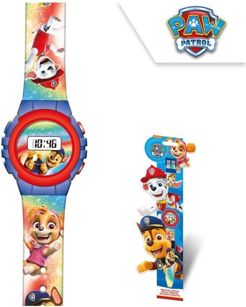 Digitaal Kinderhorloge met Automatische Tijdweergave en Verstelbare Armband