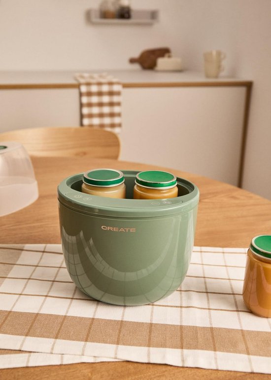 Fleswarmer en Sterilisator met Stoomfunctie en Timer — afbeelding 3