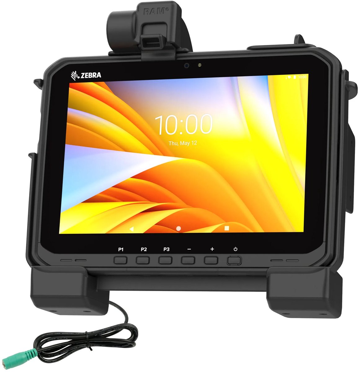 RAM Mounts - aangedreven dock voor Zebra ET6x