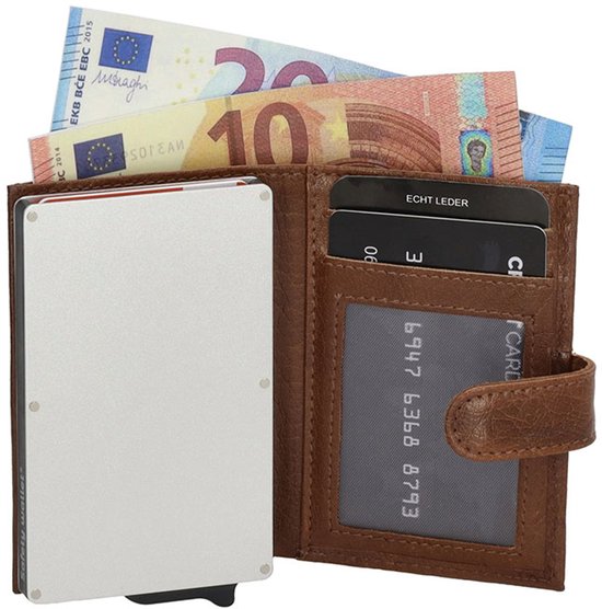 Série Double-D FH - Portefeuille de Safety - Marron