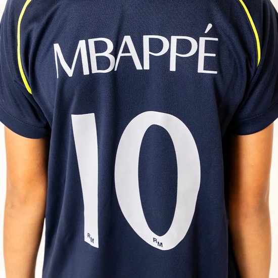 Maillot de football Mbappé du Real Madrid - Maillot extérieur Mbappé - 2025-2026 - Maillot et short Enfants - Garçons et Filles - 140