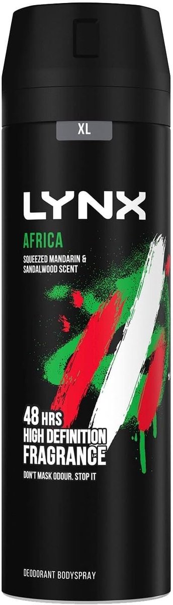 Bodyspray Heren - Geur Spray - Geur Bestrijding - Zonder Aluminium - 150 ml 4 Stuks