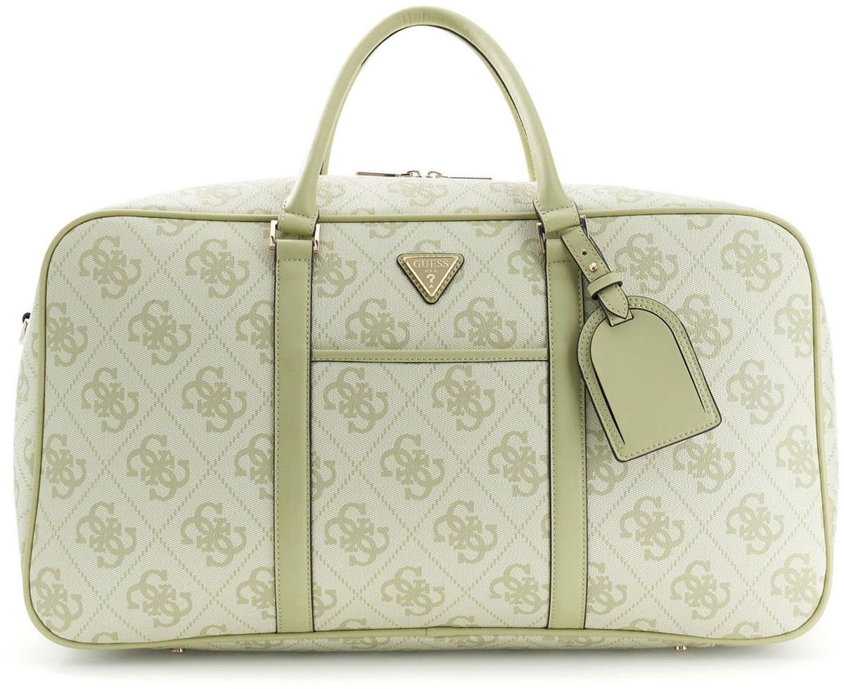 GUESS reistas schoudertas Weekender Duffle Bag Sage Logo Lichtgroen