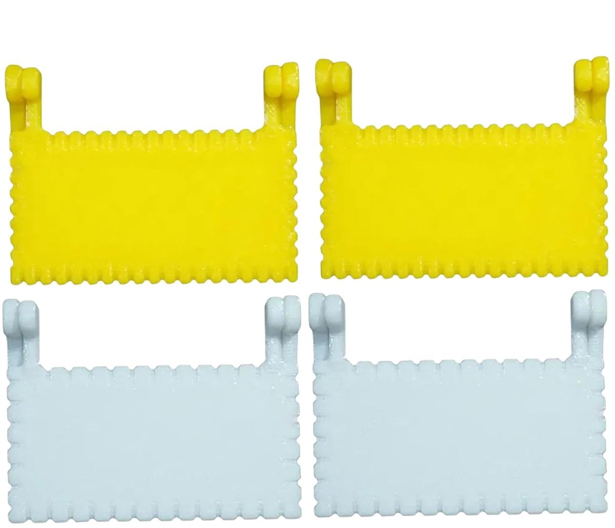 Naaimeter met clip - Zomen tool - Nauwkeurig naaien - Verstelbare breedtes - 3mm en 4mm