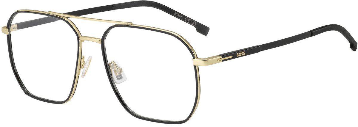 Hugo Boss BOSS 1900 Matte gold black 56/17/145 MAN Brilmonturen
