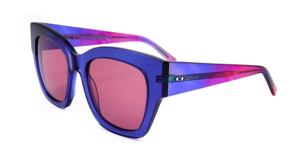 M Missoni MMI 0096/S Blue pattern 53/19/140 WOMAN Zonnebrillen