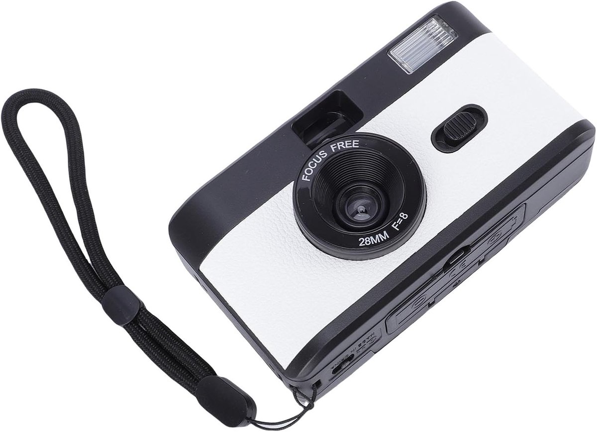 Herbruikbare Filmcamera - Retro Camera - Vastleggen Momenten - Met Ingebouwde Film - 35mm - Zwart Wit