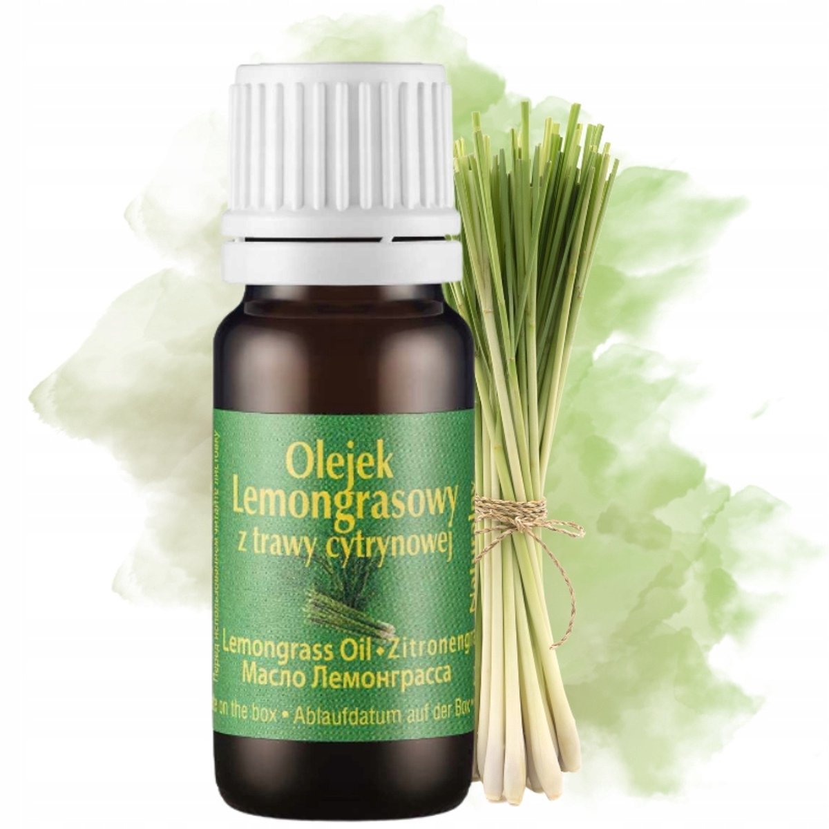 BAMER Lemongras Olie - Etherische Olie - 7 ml, Verfrissend, Aromatisch