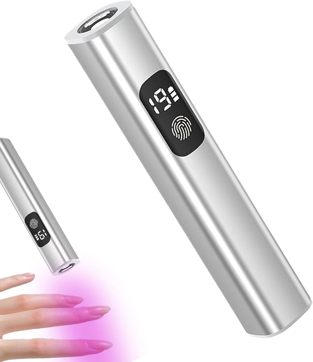 Nagellamp UV LED - Manicure Uitharder - Gel Nagels - Draadloos Touch Bediening - 10.7cm