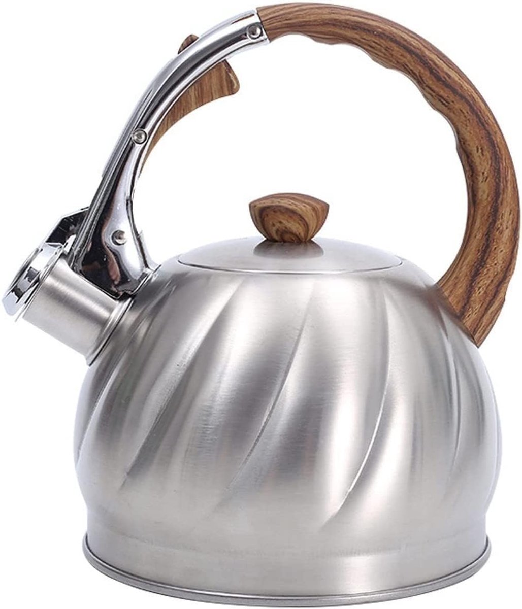 Waterkoker RVS - Theepot Fluitketel - Koken Water - Klassieke Uitstraling - 2 Liter