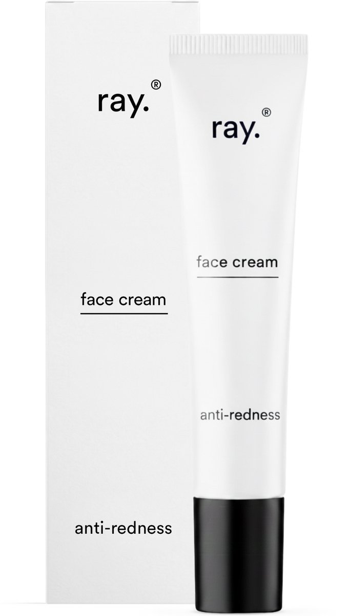 Ray - Anti-Roodheden Gezichtscrème - 40ml - Rosacea- & Couperosegevoelige Huid