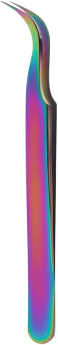 Pincet - Wimperpincet - Wimperverlenging - Professioneel Antistatisch - 2.54 cm - Multicolor