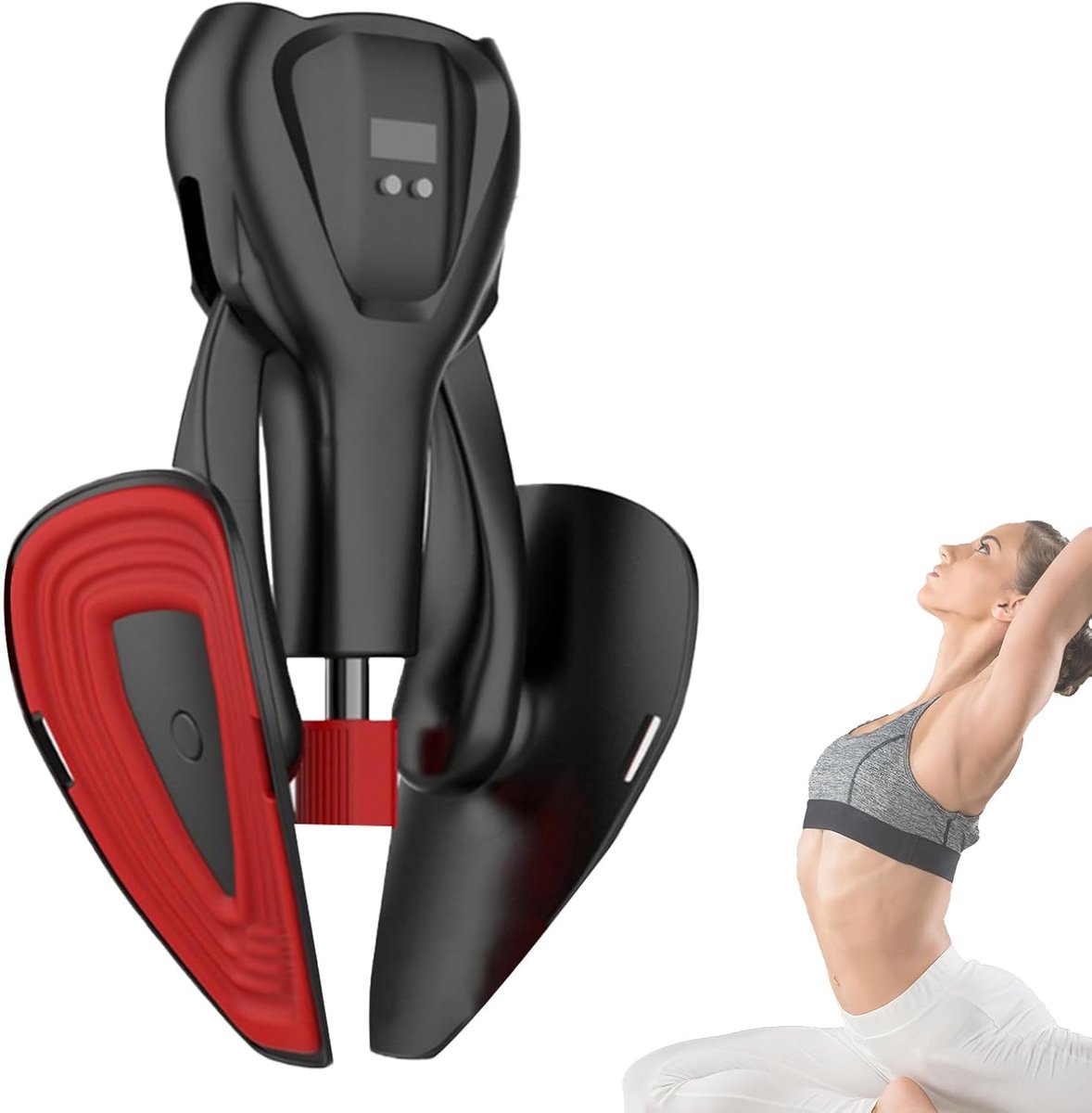Bekkenbodem Trainer - Spierversterker - Thuis Fitness - Verstelbare Weerstand - Compact Ontwerp - Zwart