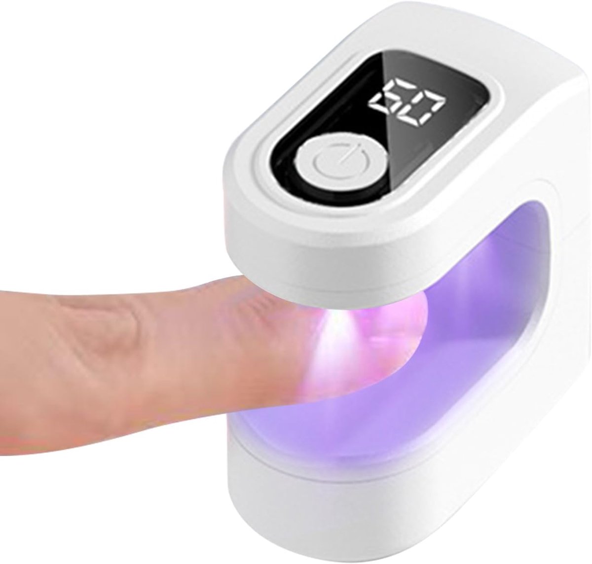 Nagel Uithardlamp - Draagbare LED Lamp - Snel Gel Uitharden - Compact En Draagbaar