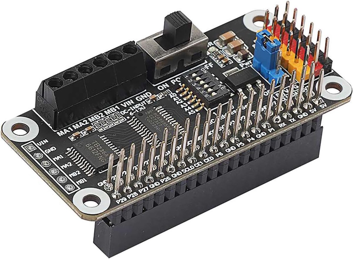 Motorservo Driver Module voor Raspberry Pi met I2C Aanpassing en 16PWM Uitgang