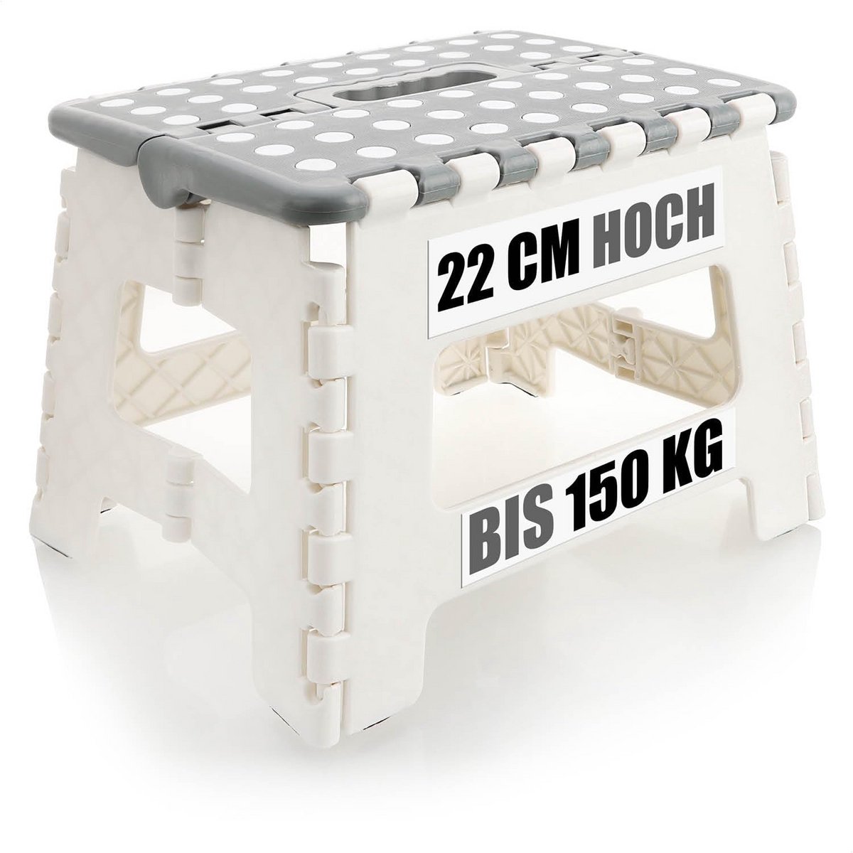 Opvouwbare Kruk met Antislip - Draagbaar en Ruimtebesparend Tot 150 kg