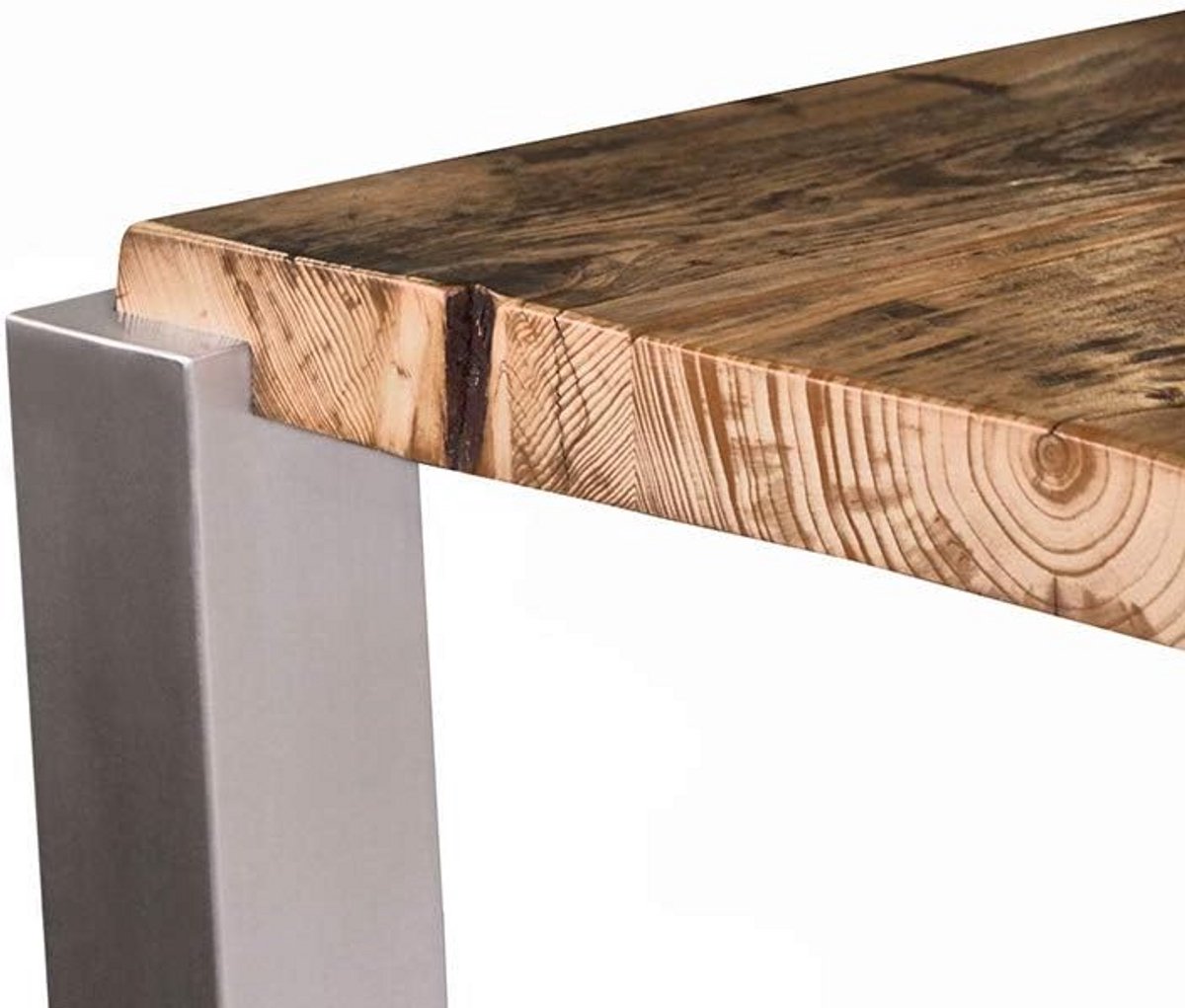 Vierkante RVS Tafelvoet voor Inbouw - 60x60mm