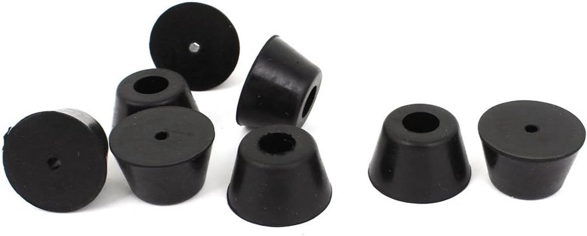 Rubber Voeten Washer Pad Covers - 25mm x 15mm Bumpers - 8 Stuks
