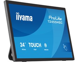 iiyama ProLIte T2455MSC-B2 - 24 inch - Full HD - IPS - Touch - webcam - speakers