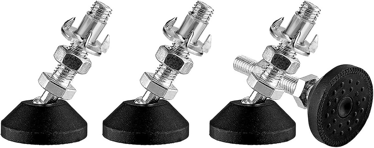 Verstelbare Stelvoeten M8 x 50 mm - 4 Stuks voor Meubels