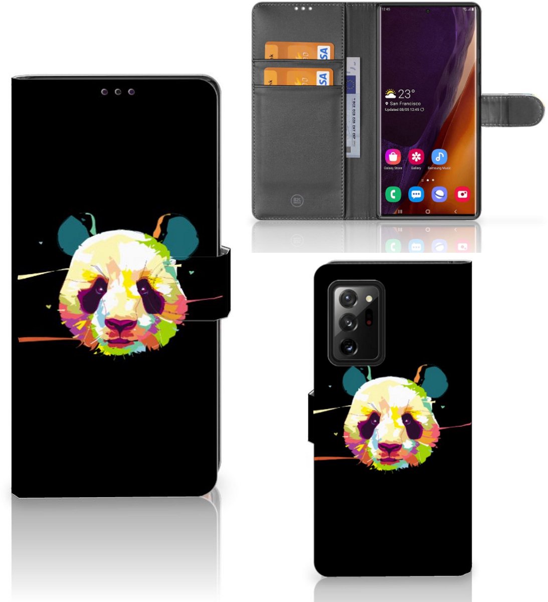 Samsung Galaxy Note20 Ultra Leuk Hoesje Panda Color