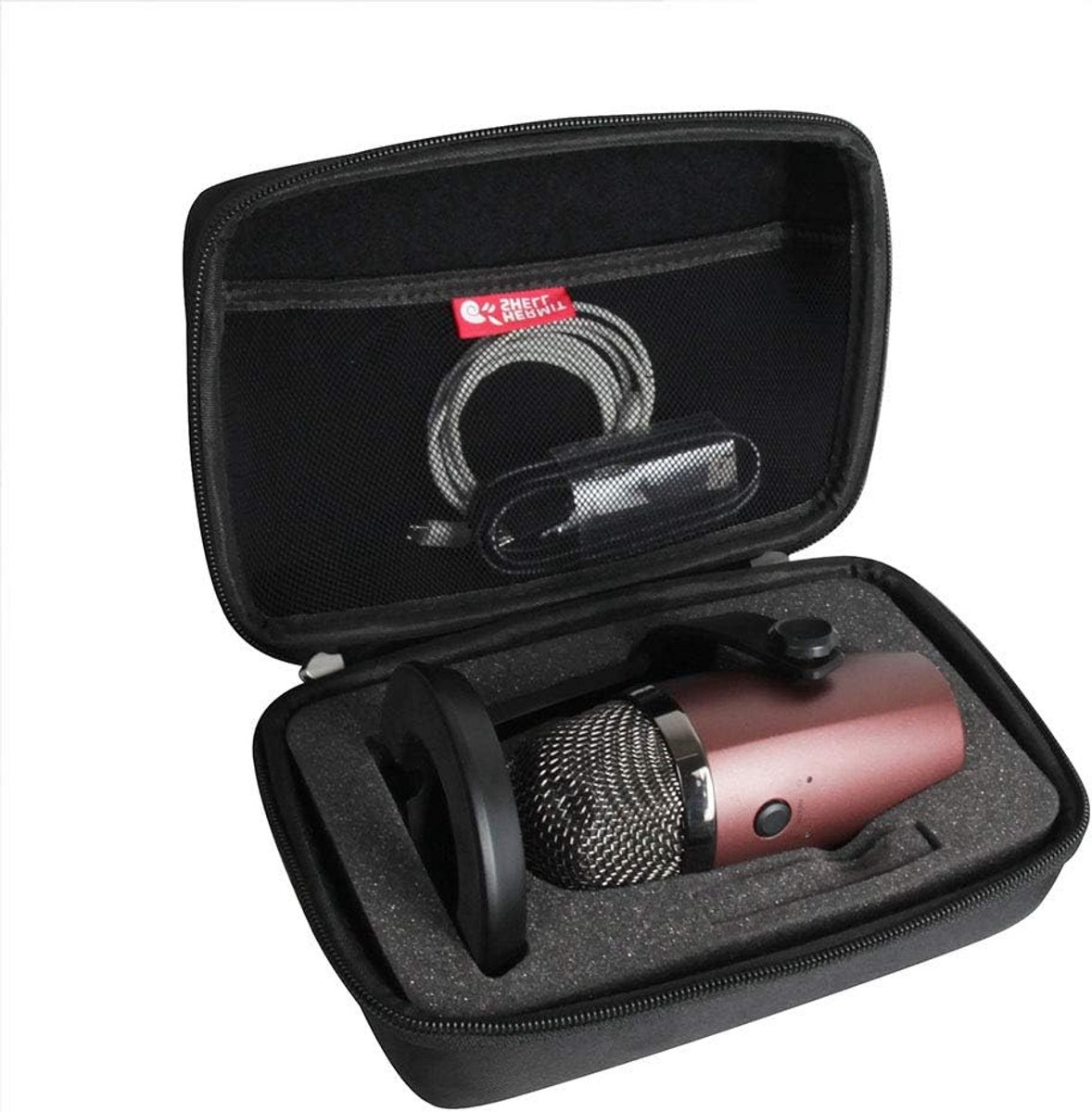 Harde Reisdoos voor Professionele Condensator USB Microfoons