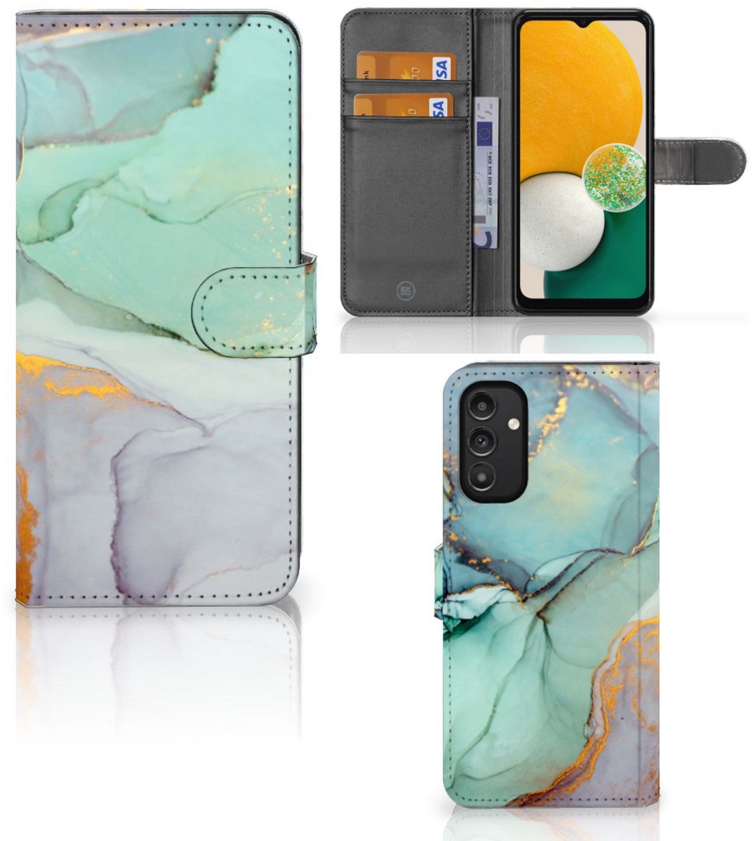 Hoesje voor Samsung Galaxy A14 4G Watercolor Mix